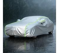 Funda Coche Exterior para Nissan 370Z (2009-2020) Cubre Coche Exterior Exterior Tejido Oxford Impermeable y Resistente a la Nieve, con Correas a Prueba de Viento