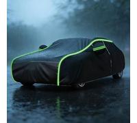 Funda Coche Exterior para Nissan 370Z (2009-2020) Cubre Coche Exterior Exterior Tejido Oxford Impermeable y Resistente a la Nieve, con Correas a Prueba de Viento