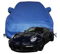 Funda Coche Exterior para Porsche 911 Turbo S by TopCar Design Porsche, Impermeable Dustproof Protección Todo Clima Fundas Solar Resistente al Viento Funda Coche,Blue