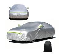 Funda Coche Exterior para Toyota Tundra 2022-2025 CrewMax, Funda Coche, Cubre Coches Impermeable Transpirable, Protección para Todo Clima con Diseño De Cremallera(Silver)