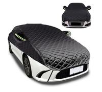 Funda Coche Granizo para Chevrolet Impala Convertible 1964-1968, Antigranizo Anti-UV Antipolvo Protección para Exteriores Tiras Reflectantes(Black,per Chevrolet Impala Convertible 1964-1968)