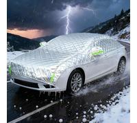 Funda Coche Impermeable Antigranizo para Rolls-Royce Ghost 2gen (2020-2023) Cubierta Parcial 5 Capas Anti-UV Espesada 4mm contra Lluvia y Nieve(Color:Plata)