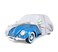 Funda Coche, Impermeable Cubre Coches Reemplazo para VW Beetle 1960-1980, Todo Clima Cubierta para Automóvil con Puerta con Cremallera y Correa a Prueba de Viento