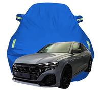 Funda Coche para Audi RSQ8 Ultra Luxury Sport SUV, Funda Protectora Impermeable Antigranizo Protección contra Granizo Accesorios,Blue-Plus-Cotton