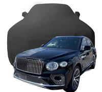 Funda Coche para Bentley Bentayga, Tejido Elástico Protección para Todo Clima Funda, Protección Solar Resistente al Viento y al Polvo,Black