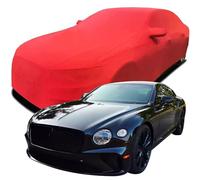 Funda Coche para Bentley Continental GT Speed 2022 2023 2024 2025, Tejido Elástico Protección para Todo Clima Funda, Protección Solar Resistente al Viento y al Polvo,Red