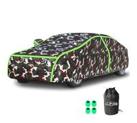 Funda Coche para Chevy Nomad Wagon 1955-1957 | 5006 x1880 x1544 mm|Lona Coche para Todo Tipo de Clima|con Cremallera Lateral|Impermeable,Resistente Rayos UV y excrementos de pájaros