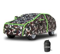 Funda Coche para Chevy Nomad Wagon 1955-1957|5006x1880x1544mm|Lona Garaje Exterior Todo Tipo de Clima,protección contra el Viento,Polvo,Rayos UV y Nieve,con Cremallera Puerta