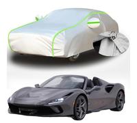 Funda Coche para Ferrari F8 Spider, Funda Protectora Impermeable Antigranizo Protección contra Granizo Accesorios,D