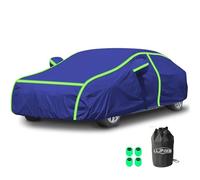 Funda Coche para Lamborghini Aventador 2011-|Lona Personalizada Coche,protección contra Viento,Polvo y Sol|con Tiras Reflectantes,Cremallera Lateral y Bolsa Almacenamiento