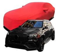 Funda Coche para Mercedes AMG GLS 63 Mercedes AMG by Larte Design 2022-2025, Tejido Elástico Protección para Todo Clima Funda, Protección Solar Resistente al Viento y al Polvo,Red