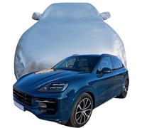 Funda Coche para Porsche Cayenne V6 353hp, Funda Protectora Impermeable Antigranizo Protección contra Granizo Accesorios,Silver