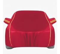 Funda Coche para Renault Kangoo Van 3 2021- | Lona Personalizada Coche,Impermeable Transpirable protección contra Viento,Polvo y Sol|con Tiras Reflectantes,Cremallera Lateral(Red)
