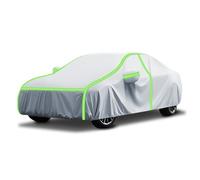 Funda Coche Para Saturn Sky 2007-2011 | 4,092x1,814 x1,275 mm , Cubiertas Exteriores Completas For Parabrisas, Lona Exterior Resistente Al Polvo, Lluvia Y Nieve For Sedán, SUV Y Camión(Silver)
