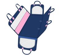 Funda Coche Perro Compatible con Smart Fortwo Cabrio 2004-2019, Protector Maletero Coche Perros Asiento Trasero Impermeable, Accesorios para Viajes Coche,C