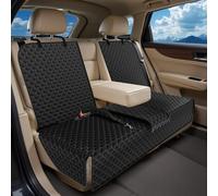 Funda Coche Perro Impermeable Protector Coche Perros Asiento Trasero Compatible con Silla Coche Bebe Funda Perro Coche para Perros Niños Ajuste Universal para la Mayoría de Turismos, Suv y Camiones
