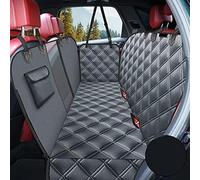 Funda Coche Perro para Renault 4 (R4) E-Tech 2025 2024, Protector Asiento Trasero Coche Impermeable Antideslizante Asiento Trasero Funda Asiento de Coche,B/Grey