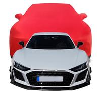 Funda Coche Personalizada para Audi R8 GT V10（620hp） 2021 2022 2023 2024, Funda Coche Interior Terciopelo Elástico Protección Prueba Polvo Funda Completa Coche,Red