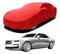 Funda Coche Personalizada para Rolls Royce Ghost OEM, Funda Coche Interior Terciopelo Elástico Protección Prueba Polvo Funda Completa Coche,Red