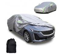 Funda Coche ProteccióN Lluvia para Ferrari 296 GTB (2021-2024) Cremallera Resistente A La Nieve Y A Los Rayos UV con Tira Reflectante(Plata)