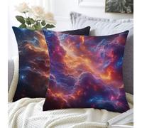 Funda Cojin 30x30cm Juego De 2 Suave Material De Lino Suave Transpirable Impermeable Abstracto Cojines Cama Decorativos,Nube Fundas Cojines Sofa Con Cremallera Invisible Para Salon Exterior A1-505