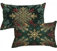 Funda Cojin 30x50 Retro Fundas Cojines Planta Juego de 2, Doble Cara Impresión Terciopelo Almohada con Cremallera Invisible Cojines Sofa para Sofá Decoración Cama, Room Decor, Regalo Mujer, Model192