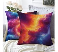 Funda Cojin 30x50cm Juego De 2 Suave Material De Lino Suave Transpirable Impermeable Decorar Color Cojines Cama Decorativos,Nube Fundas Cojines Sofa Con Cremallera Invisible Para Salon Exterior A1-447