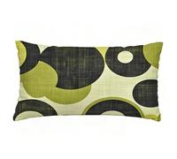 Funda Cojin 35x50 cm Juego de 1 Funda Almohada Europa del Norte, Lino Cojines para Sofa Impresión de Doble Cara Cojines Decorativos con Cremallera Invisible, Home Decoration (Color Mostaza) T9-35