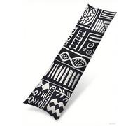 Funda Cojin 40x120 Abstracto Suave Terciopelo Rectangular Cojin Embarazada, Cojines Sofa con Cremallera Invisible, En blanco y negro Otoño Fundas Cojines, Hogar Salon Decorativas Fundas Almohadas J-22