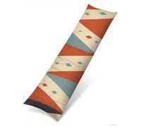 Funda Cojin 40x145 Geometría Suave Terciopelo Rectangular Cojin Embarazada, Cojines Sofa con Cremallera Invisible, Color naranja Otoño Fundas Cojines, Hogar Salon Decorativas Fundas Almohadas J-10