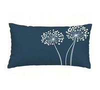 Funda Cojin 40x50 cm Juego de 1 Funda Almohada Marina de Guerra, Lino Cojines para Sofa Impresión de Doble Cara Cojines Decorativos con Cremallera Invisible, Home Decoration (Diente de León) T9-186