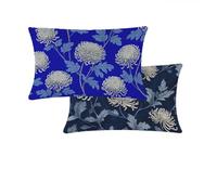 Funda Cojin 40x70cm Azul Funda Cojines Exterior Impermeable Cojines Sofa Beige Juego de 2 Lino Cushion Covers Decorativos Con Cremallera Invisible Para Sofa Sala de Estar Jardín Coche Silla T179