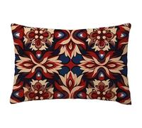 Funda Cojin 40x80 cm Mandala Fundas Cojines Flor Funda Cojín Sofá Rectangular Lino Decorativos Funda de Almohada Sofa Cushion Covers Lumbar para Coche Silla Dormitorio Autumn Decoracion, Regalo L-1045