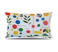 Funda Cojin 50x70 cm Juego de 1 Funda Almohada Europa del Norte, Terciopelo Cojines para Sofa Impresión de Doble Cara Cojines Decorativos con Cremallera Invisible, Home Decoration (Beige) T9-34