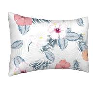 Funda Cojin 50x80 cm Color Fundas Cojines Flor Funda Cojín Rectangular Felpa Corta Suave Decorativos Funda de Funda Cojin Lumbar Cushion Covers para Coche Silla Dormitorio Autumn Decoracion L-1071