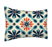 Funda Cojin 50x80 cm Rojo Fundas Cojines Mandala Funda Cojín Sofá Rectangular Felpa Corta Suave Decorativos Funda de Almohada Sofa Cushion Covers Lumbar para Coche Silla Dormitorio Autumn Decor L-1111