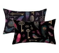 Funda Cojin 50x80 Marina de Guerra Decorativo Almohadas Juego de 2 Rectangular Cojines Animal Lino Funda Almohada 80x50 Impresión de Doble Cara, Cremallera Invisible, Decoracion Hogar Jardín,983-j