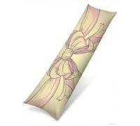 Funda Cojin 60x160 Arco Suave Terciopelo Rectangular Cojin Embarazada, Cojines Sofa con Cremallera Invisible, Amarillo Otoño Fundas Cojines, Hogar Salon Dormitorios Decorativas Fundas Almohadas J-102