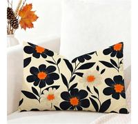 Funda Cojin 60x80 cm Beige Funda Almohada Juego De 1 Fundas Cojines Marina de Guerra Terciopelo Cojines Rectangulares con Cremallera Invisible, Decorativos Navideña Jardín Sofá Dormitorio 1h-675