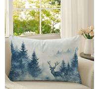 Funda Cojin 60x80 cm Beige Fundas Cojines Marina de guerra Cojines Exterior Terciopelo Funda Almohada con Cremallera Invisible Cushion Covers para Decorativos Sala de Estar Sofá Dormitorio Cama 1D#418