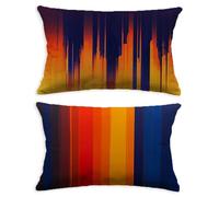 Funda Cojin 60x80 Juego de 2 Fundas Cojines Raya Terciopelo Cojines Color,2026 Nuevo Rectángulo Con Cremallera Oculta Cojin Sofa para Hogar Decoración Sofá Dormitorio Sala de Estar Silla Oficina O-81C