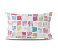 Funda Cojin 60x90 cm Juego de 1 Funda Almohada Color, Terciopelo Cojines para Sofa Impresión de Doble Cara Rectangular Cojines Decorativos con Cremallera Invisible, Cama Home Decoration (Retro) T9-58