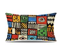 Funda Cojin 60x90 cm Juego de 2 Funda Almohada Negro, Terciopelo Cojines para Sofa Impresión de Doble Cara Cojines Decorativos con Cremallera Invisible, Home Decoration (Europa del Norte) T9-206