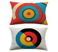 Funda Cojin 60x90 Juego de 2 Fundas Cojines Color Terciopelo Cojines Nacionalidad,2026 Nuevo Rectángulo con Cremallera Oculta Cojin Sofa para Hogar Decoración Sofá Dormitorio Sala de Estar O-189C