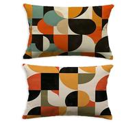 Funda Cojin 60x90 Juego de 2 Fundas Cojines Color Terciopelo Cojines Tribu,2026 Nuevo Rectángulo con Cremallera Oculta Cojin Sofa para Hogar Decoración Sofá Dormitorio Sala de Estar Oficina O-97C