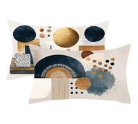 Funda Cojin 80x100 Juego de 2 Navidad Cojines Exterior Verde Funda Almohada Rectangulares Terciopelo Decorativos Cushion Covers con Cremallera Invisible para Sala Estar Sofá Decor Otoño Regalos,J559