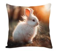 Funda Cojin 80X80 Ojos Negros Modernas Anti-Manchas y Transpirable, Super Suave con Cremallera Invisible, para Sofá Dormitorio