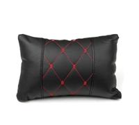 Funda Cojín Asiento Cuero Coche Para Kia Para Rio 3 Para Mañana Para Stinger Para Niro Para Cerato Para Carnaval Para Mohave Para Sportage 4 Protectoras Asiento(Negro rojo,1 uds)