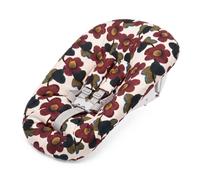 Funda Cojín Compatible con New Born Set de Stokke Tripp Trapp Acolchado Impermeable Lavable Funda Antideslizante HANELLE (Amapolas)
