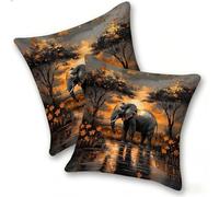 Funda Cojines 2 Piezas 55x55cm Juego Fundas Cojín Suave Lino Cremallera Oculta, Almohada Decorativa Exterior Moderna para Sofá, Cama, Sala Estar, Dormitorio, Hogar, Oficina, AstrologíA, E-915